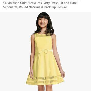 Calvin Klein Girl's Sleeveless Party Dress